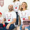 Family Matching Christmas T-shirt & Dog Cat Bandana Personalised Festive Reindeer tshirt Red Nose Reindeer, Custom Christmas Shirt 2023.jpg