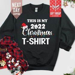 funny christmas jumper tshirt 2022, ugly christmas jumper, matching christmas sweater, holiday christmas sweatshirt, fun