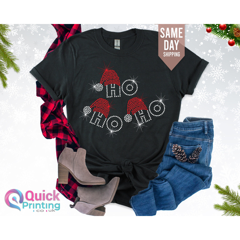 Ho Ho Ho Christmas Shirt, Santa Shirt, Christmas T Shirt, Holiday Shirt, Matching Family Shirt, Christmas Outfit, Christmas Gift 2023.jpg