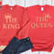King Queen Couple Sweatshirts, Couple Christmas Sweaters, Matching Christmas Outfits, Christmas Gifts for Husband Wife.jpg