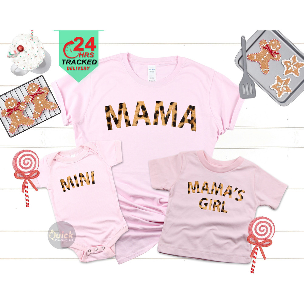 Mama Mini Matching Set, Mama and mini shirt, Mama T shirt, Mini Onesie, , Baby Shower Gift, Newborn, Christmas gift for new parents Xmas Top.jpg