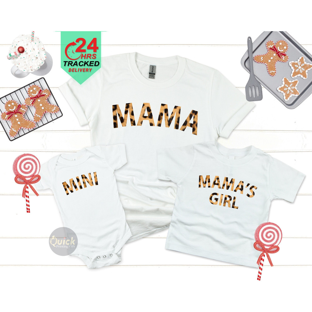 Mama Mini Matching Set, Mama and mini shirt, Mama T shirt, Mini Onesie, , Baby Shower Gift, Newborn, Christmas gift for new parents Xmas Top 1.jpg