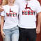 Matching Christmas Couple T shirts, Hubby Wifey Christmas Shirts, First Christmas Tshirt, Christmas Gifts for Wife Husband.jpg