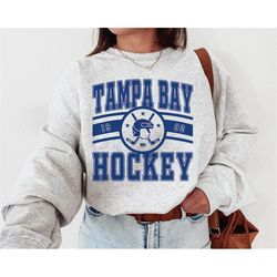 vintage tampa bay lightnin sweatshirt \ t-shirt, lightning sweater, lightning t-shirt, hockey fan shirt, retro tampa bay