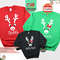 Personalised Christmas Jumpers for Women Men, Christmas Reindeer Sweatshirt, Matching Family Christmas Jumpers, Christmas Gifts for Dad Mum.jpg
