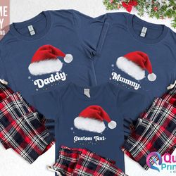 personalized family pajamas, christmas pjs, matching christmas pjs, custom christmas pjs ,family matching pjs, christmas