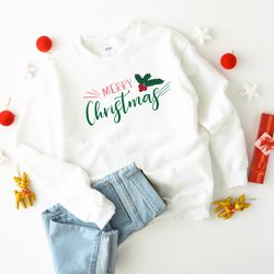merry christmas jumper unisex adult kids sizes matching family xmas jumper christmas sweatshirt for women and men g
