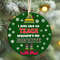 Elf Teacher Christmas Ornament, I Just Like to Teach Teaching's My Favorite Teacher Holiday Gift, Classroom Decor.jpg