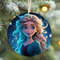 Elsa Ceramic Ornament Christmas Disney Hanging Ornament, Frozen Hanging Ornament, Disney Princess Christmas Tree Decor.jpg