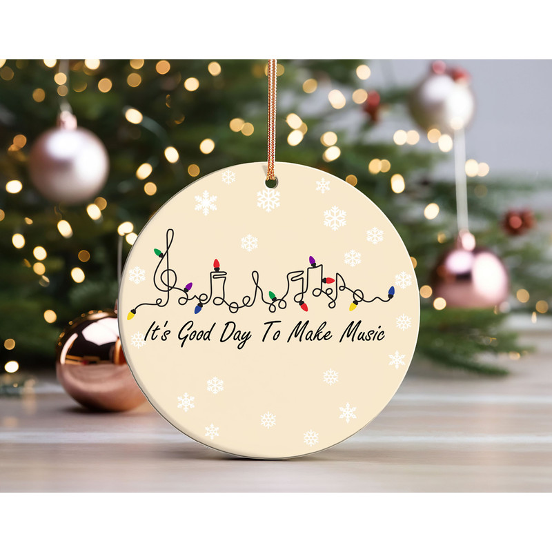 It's a Good Day to Make Music Teacher Christmas Ornament, Music Lover Christmas Gift for Teacher, Specials Teacher Appreciation Gift.jpg