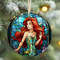 Little Mermaid Ornament, Disney Princess Christmas Ornaments, Ariel Princess Christmas Keepsake, Baby Girl Ornament, Christmas Tree Decor 8.jpg