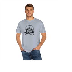 camping crew | matching family shirts | camper | mountains | outdoor | customized dog tshirt | vintage tshirt| graphic t