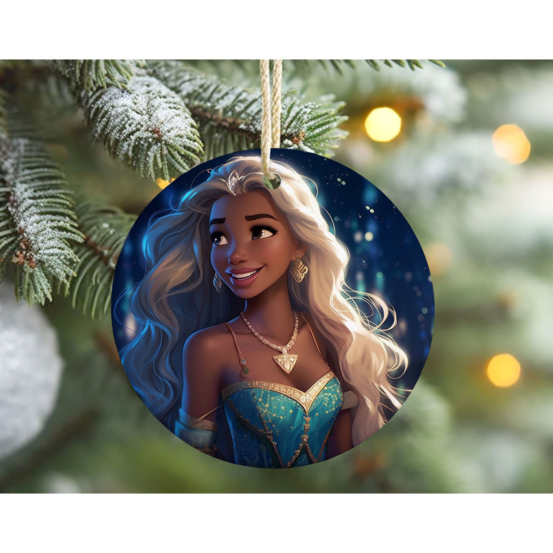 Princess Jasmine Ceramic Ornament Personalized Aladdin Holiday Decorating, Kids Disney 2023 Ornament, Jasmine Keepsake.jpg