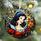 Snow White Princess Ornament, Disney Princess Ceramic Ornament, Christmas Decoration, kids christmas gift.jpg