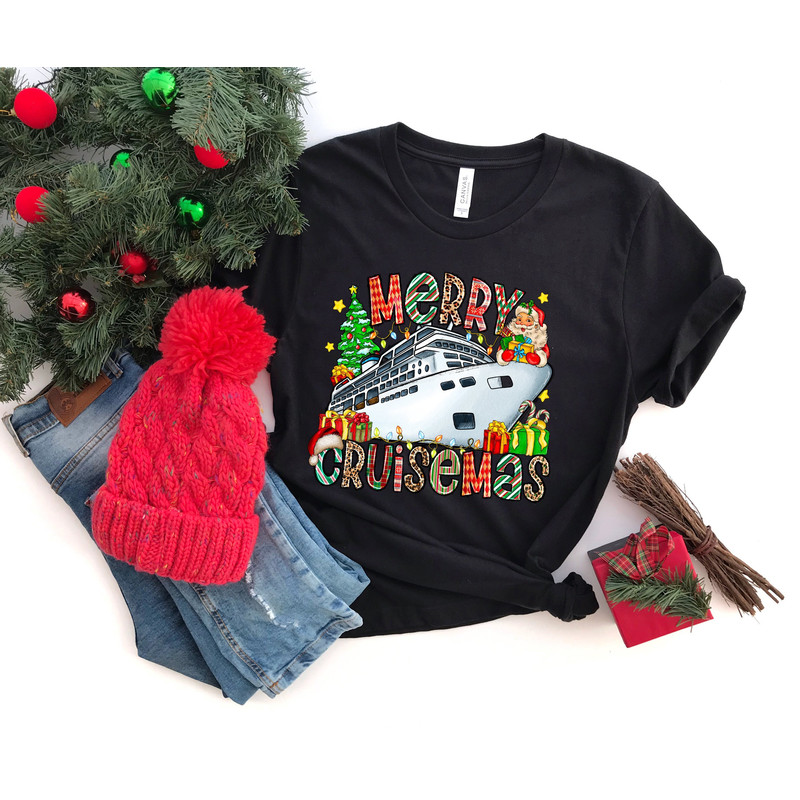 Christmas Cruisin' Crew 2023 Shirt, Christmas Cruise Shirt, Family Christmas Cruise Shirt, Group Christmas Cruise Shirt, Christmas Shirt.jpg