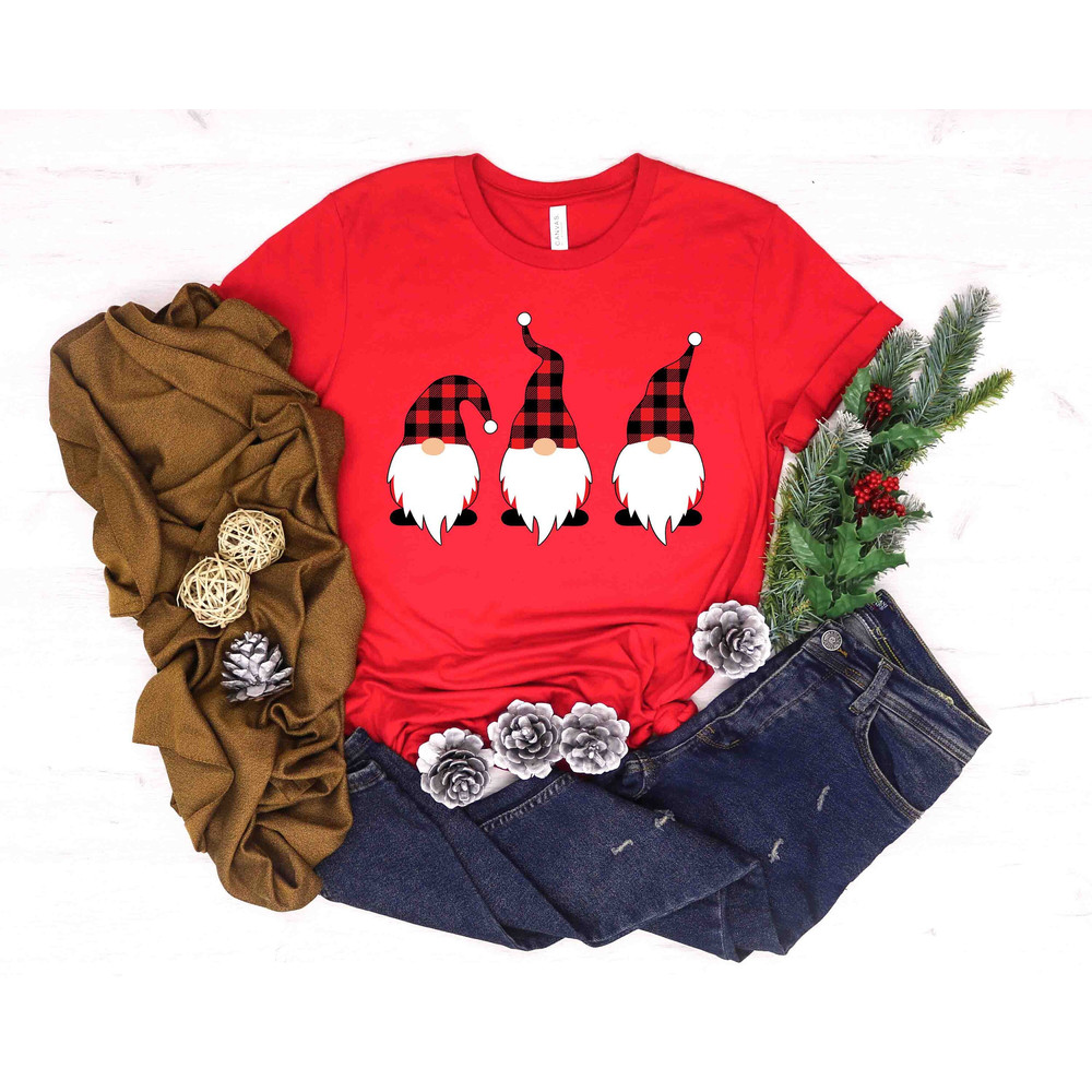 Christmas Gnomes Shirt, Santa Gnomes Shirt, Christmas with my Gnomes, Christmas Shirt, Christmas Day Gift Merry Christmas Santa Tshirt 1.jpg