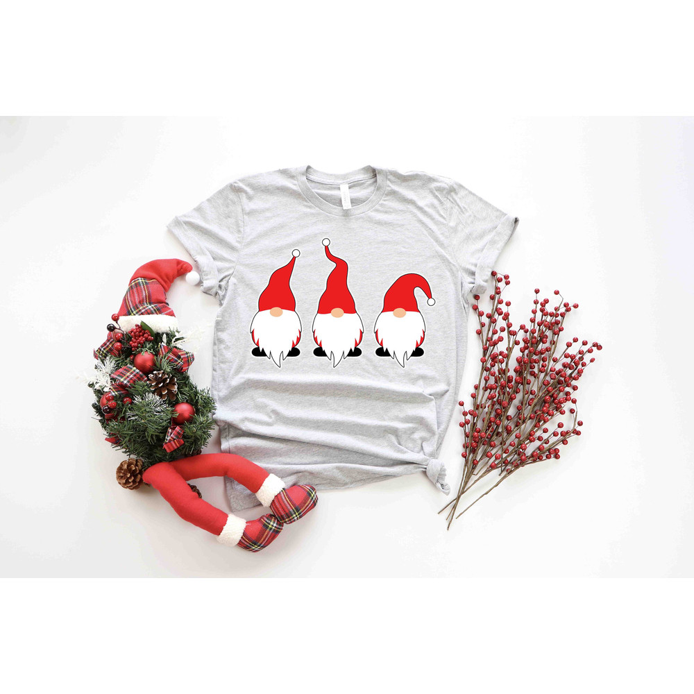 Christmas Gnomes Shirt, Santa Gnomes Shirt, Christmas with my Gnomes, Christmas Shirt, Christmas Day Gift Merry Christmas Santa Tshirt.jpg