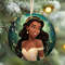 Tiana Princess Ornament, Disney Princess Ceramic Ornament, Princess Christmas Tree Decor, Princess Keepsake Christmas Gift.jpg