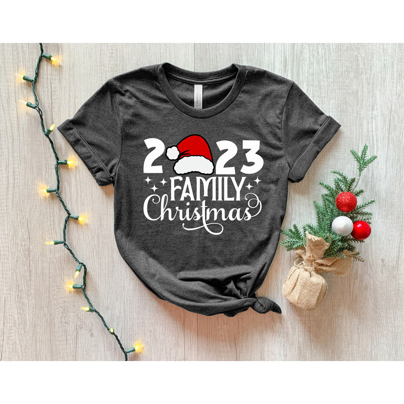 Family Christmas 2023 Shirt, Christmas Shirt, Matching Christmas Santa Shirts, Christmas gift, Christmas Party shirt, Christmas family shirt.jpg