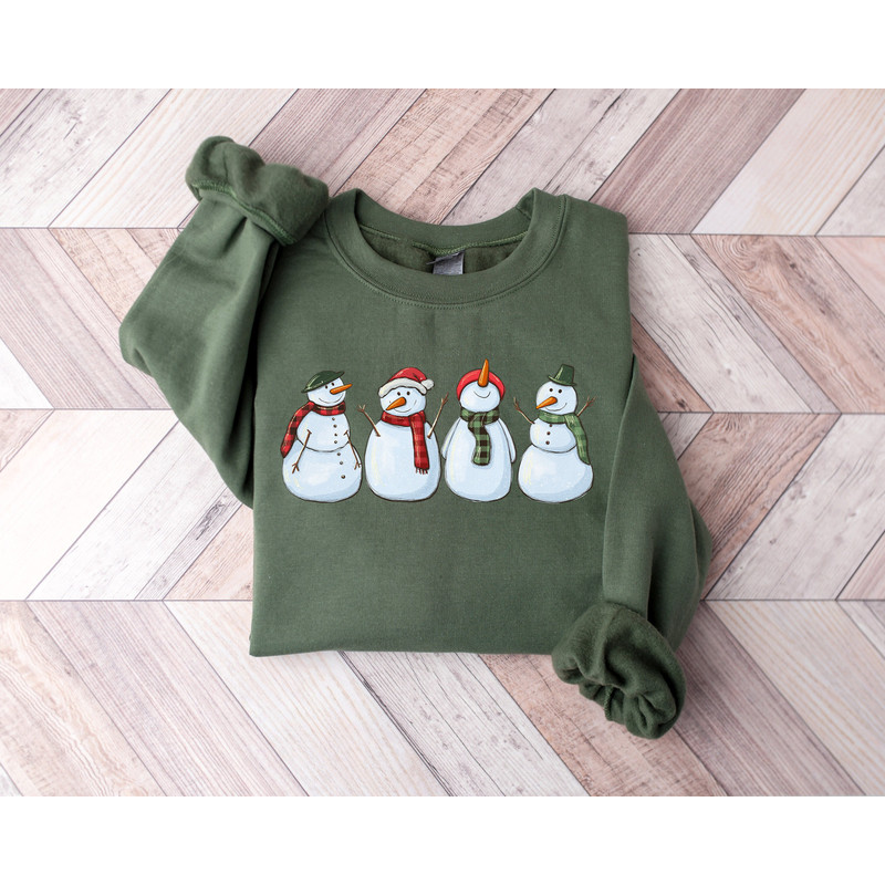 Snowman Sweatshirt, Christmas Sweatshirt, Snowman Tee, Snowman T-Shirt, Christmas Crewneck, Christmas Sweater, Christmas Shirts for Women.jpg
