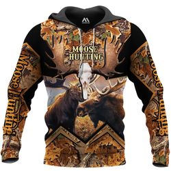 Moose Hunting 3D All Over Print | Unisex | Adult | Ht5258