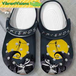 nightmare before christmas friends jack & sally crocs shoes