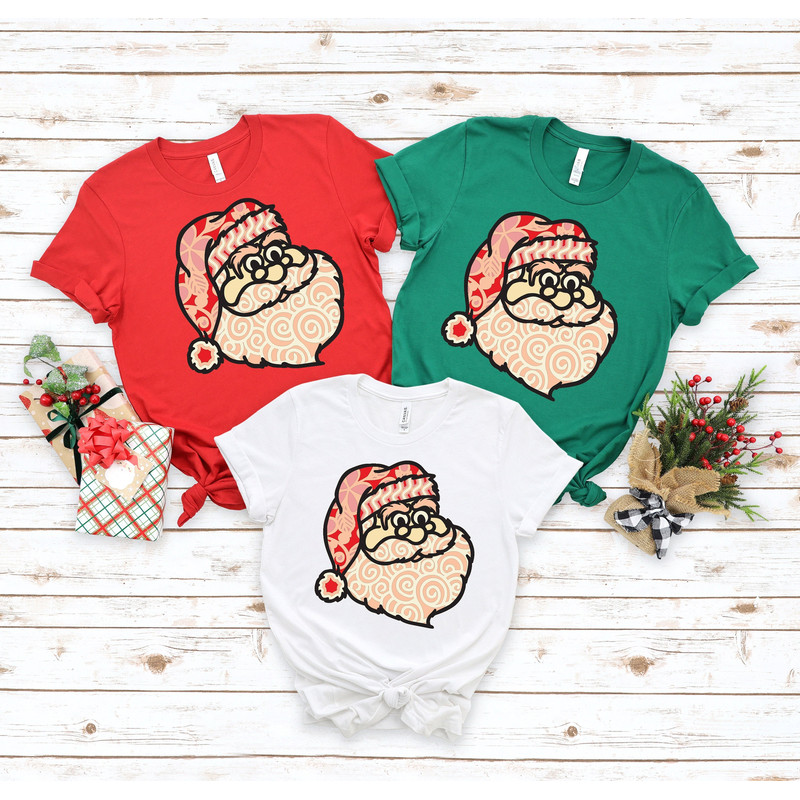 Christmas Santa Shirt, Retro Santa Shirt, Gift For Christmas, Retro Christmas Shirt, Christmas Shirt For Women, Gift For Women, Santa Shirt.jpg