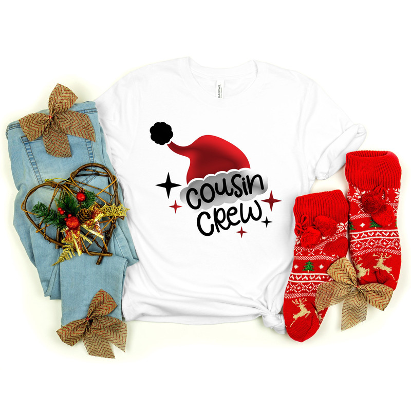 Cousin Crew Christmas Shirt, Cousin Crew Buffalo Plaid Shirt, Christmas Shirt, Family Reunion Shirt, Merry Christmas Shirt, Christmas Gift 1.jpg