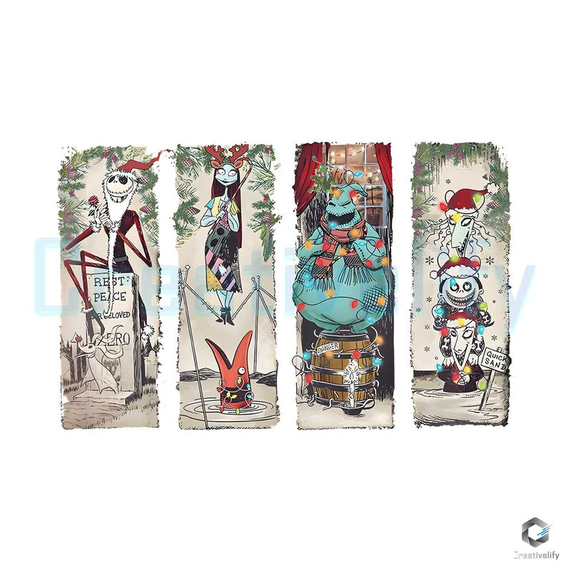 Free Santa Jack Sally Oogie Boogie PNG Horror Movie File.jpg