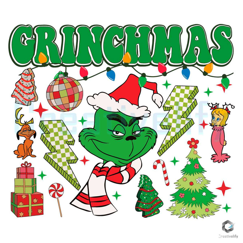Grichmas And Friends SVG Merry Christmas Design File.jpg