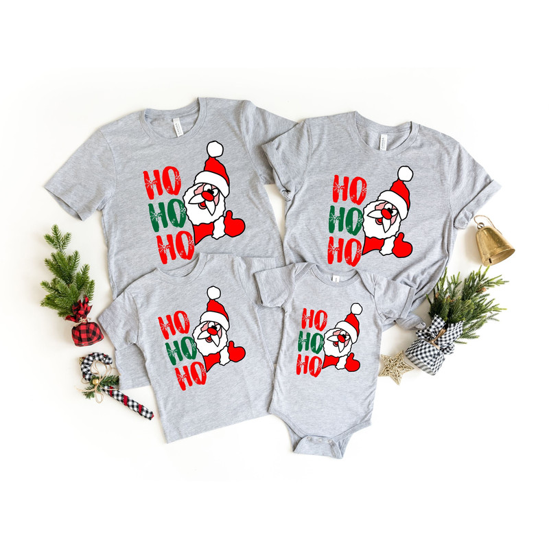 Ho Ho Ho Christmas Shirt, Santa Shirt, Santa Family Shirt, Christmas Shirt, Merry Christmas Shirt, Christmas Day Gift.jpg