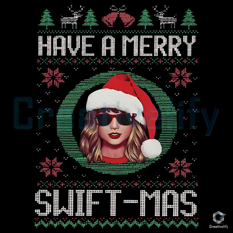 Have A Merry Swiftmas PNG Taylor Santa File Download.jpg