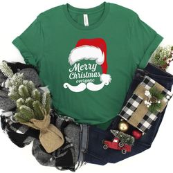merry christmas everyone shirt, christmas t-shirt, trendy christmas t-shirt, christmas tee, christmas day gift