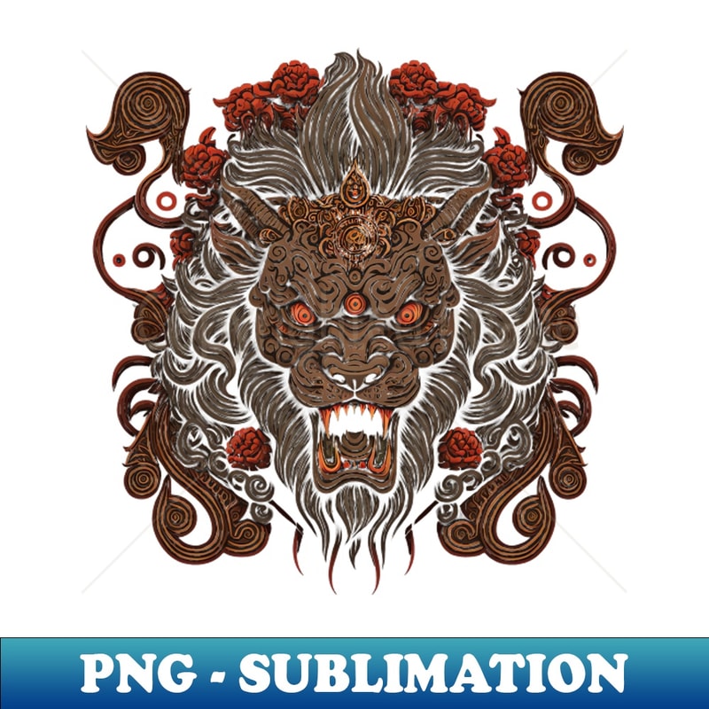 GN-15242_Lion decorated with Javanese ornaments 3994.jpg