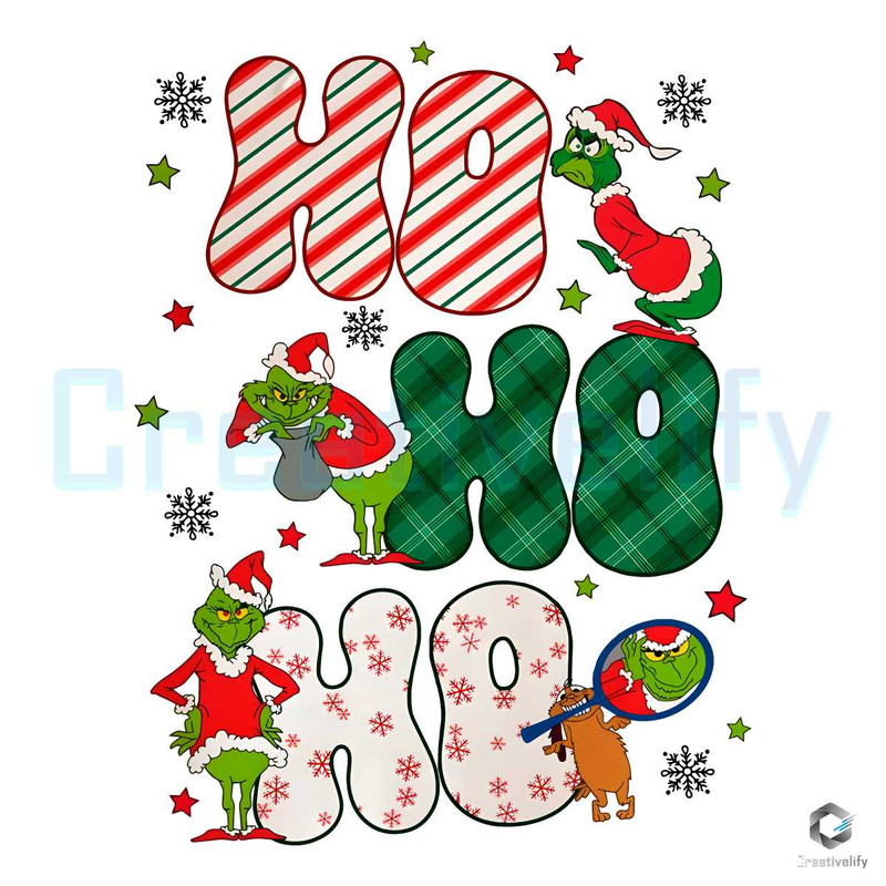 Merry Grichmas Ho Ho Ho PNG File Sublimation Download.jpg