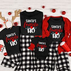 santas favorite ho shirt, cute santa shirt, christmas family, christmas shirt, funny christmas shirt, merry christmas sh
