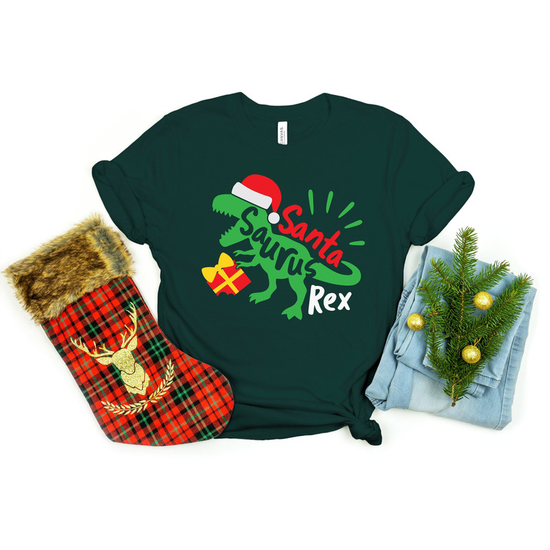 Saurus Rex Shirt, Saurus Rex Christmas Shirt, Christmas Shirt, Funny Christmas Dinosaur Shirt, Merry Christmas Shirt, Christmas Gift.jpg
