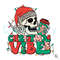 Skeleton Christmas Vibes SVG Coffee Lover File Download.jpg