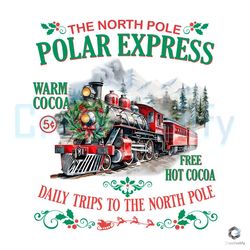 the north pole polar express png christmas trips file