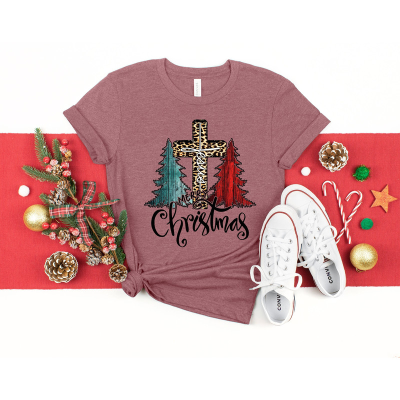 Jesus Merry Christmas Shirt,Christmas Shirt,It is the Most Wonderful Time Of The Year,Matching Family ,Family Matching Tee.jpg