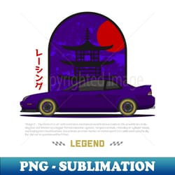tuner purple prelude mk5 jdm - aesthetic sublimation digital file - fashionable and fearless