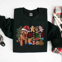 merry christmas sweatshirt, dog, cookie, christmas,merry woofmas sweatshirt,christmas dog sweatshirt,vintage christmas s