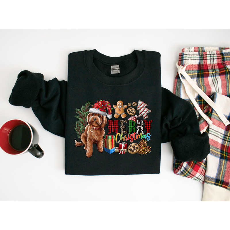 Merry Christmas Sweatshirt, Dog, Cookie, Christmas,Merry Woofmas Sweatshirt,Christmas Dog Sweatshirt,Vintage Christmas Shirt,2022 Christmas.jpg