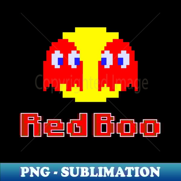 Red Boo - Aesthetic Sublimation Digital File - Unleash Your | Inspire ...