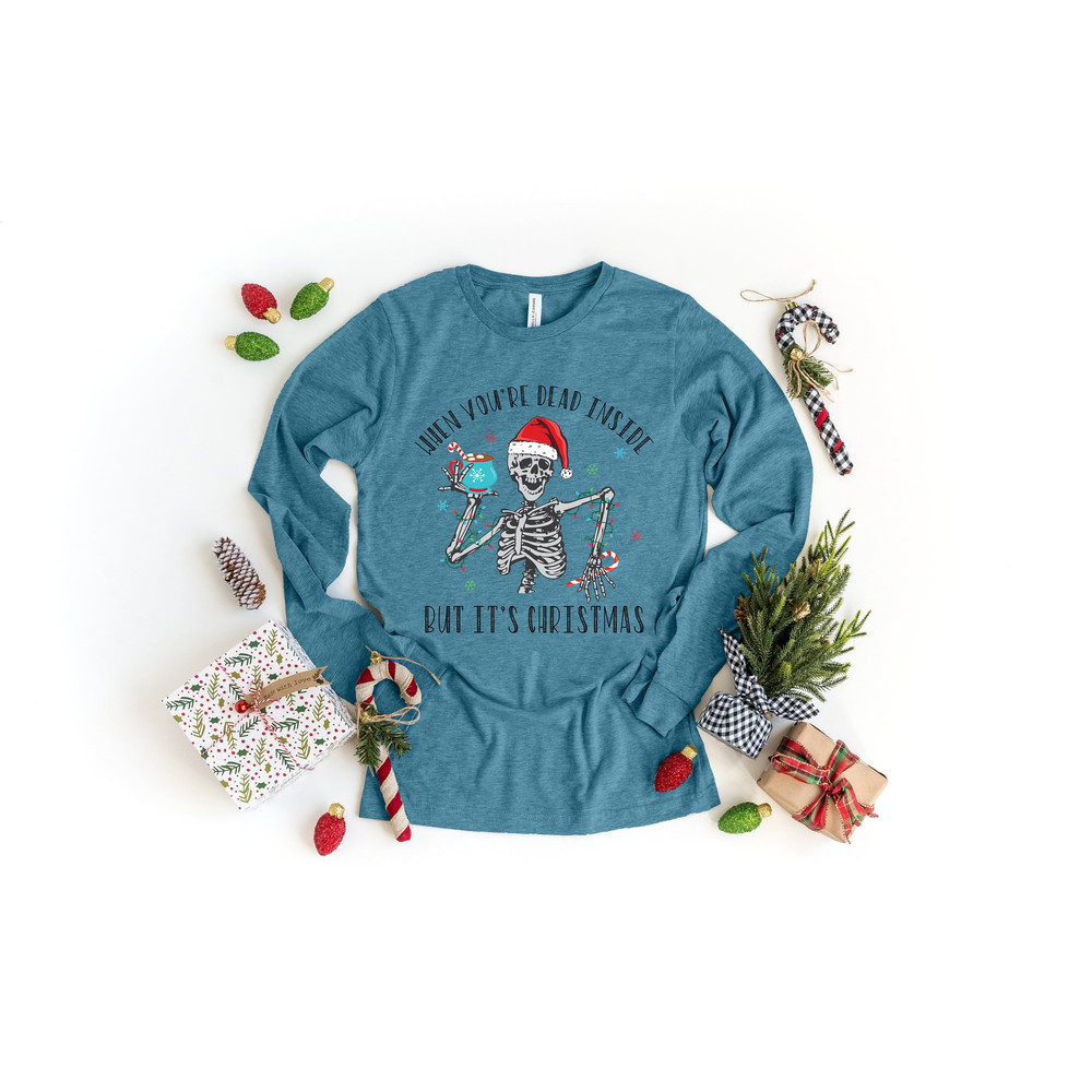 When You Are Dead Inside But It Is Christmas Shirt, MERRY Christmas Y'All Shirt, Christmas Shirt,It is the Most Wonderful Time Of The Year 1.jpg