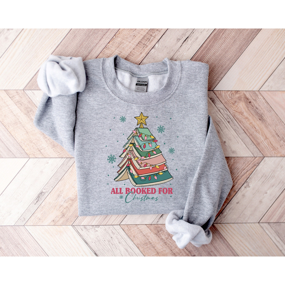 Christmas Book Tree Shirt, Christmas Gift For Teacher,Christmas Sweatshirt,Book Lovers Christmas Gift, School Christmas Shirt,Book Tree.jpg