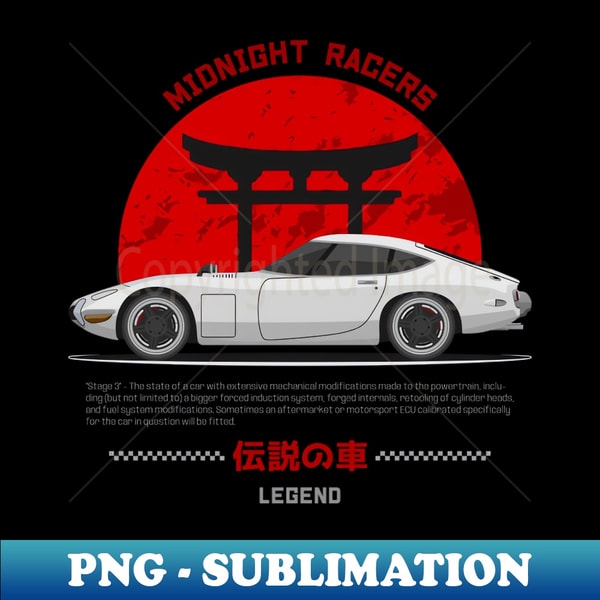 Tuner White 2000 GT JDM - Instant PNG Sublimation Download - | Inspire ...