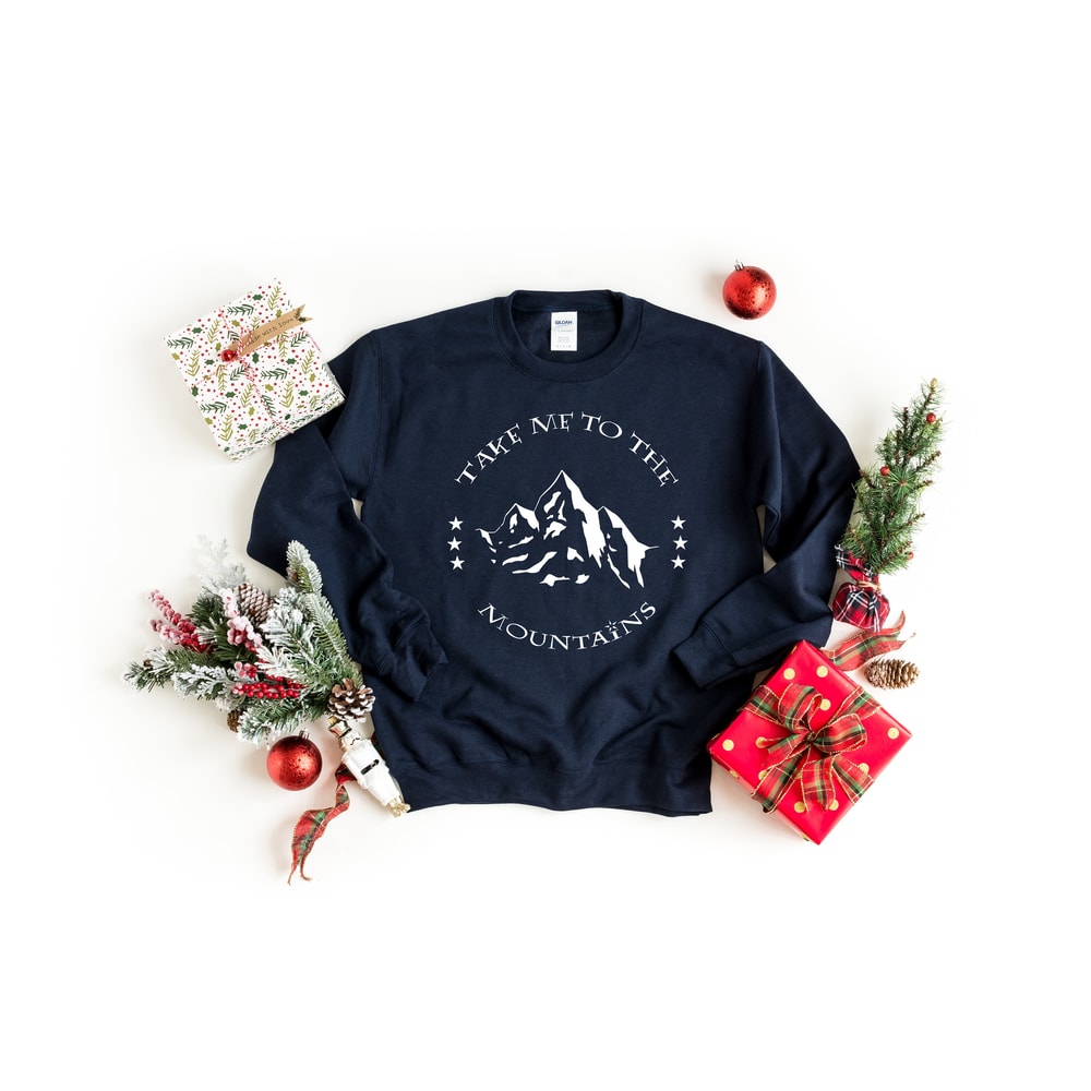 Take Me To The Mountains Sweatshirt, Mountains Shirt, Camping Shirt, Fall Sweatshirt, Hiking Shirt, Camping T-Shirt, Camp.jpg