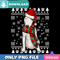 Bull Terrier Dog Santa Hat PNG Perfect Sublimation Design Download.jpg