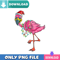 Christmas Flamingo Santa Light Png Best Files Design.jpg